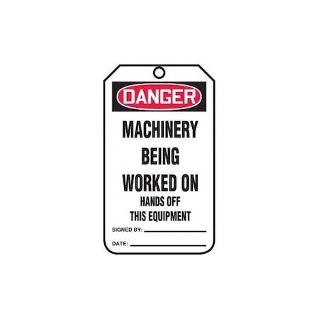 Accuform Plastic, 2-1/2 in Width, 1.56 in Height, , 25 PK MDT177CTP